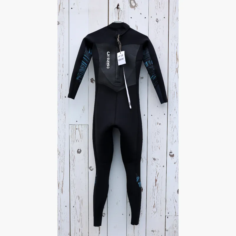 Second Hand Womens C-Skins Solace 4/3 Back Zip UK6-1